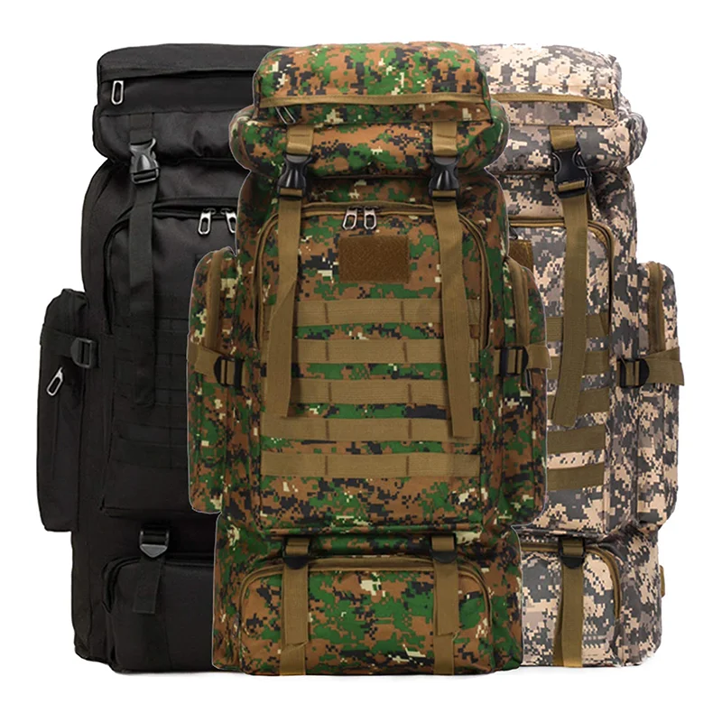 Large Capacity Molle Gear Military Outdoor Hiking Camping Backpack Army Tactical Hunting Backpack, Customized color
Large Capacity Molle Gear Military Outdoor Hiking Camping Backpack Army Tactical Hunting Backpack, Customized color