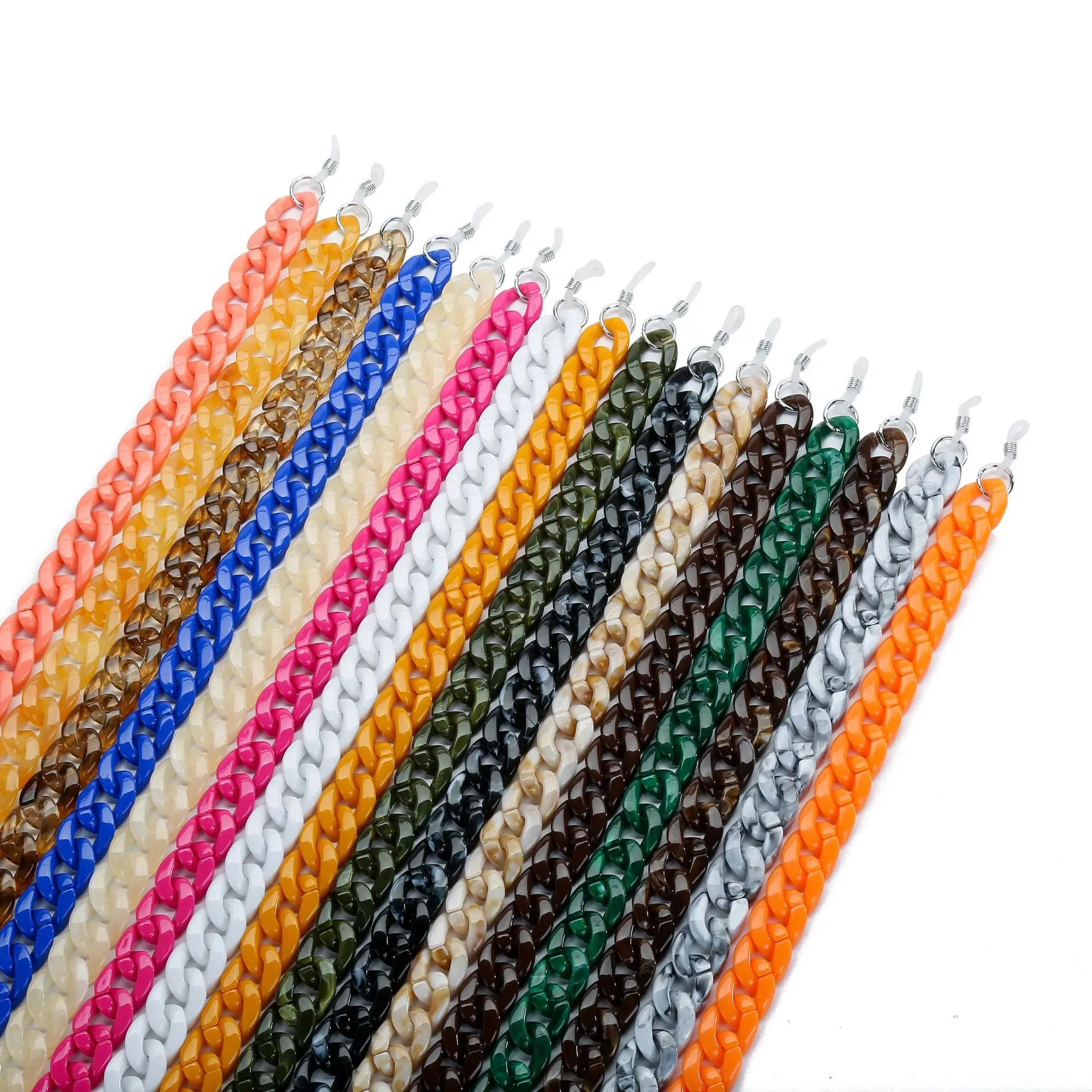 New Fashion Accessories Hip Hop Resin Acrylic Women Sunglasses Strap Eyeglasses Chain Holder Bold Sunglasses Chains
New Fashion Accessories Hip Hop Resin Acrylic Women Sunglasses Strap Eyeglasses Chain Holder Bold Sunglasses Chains