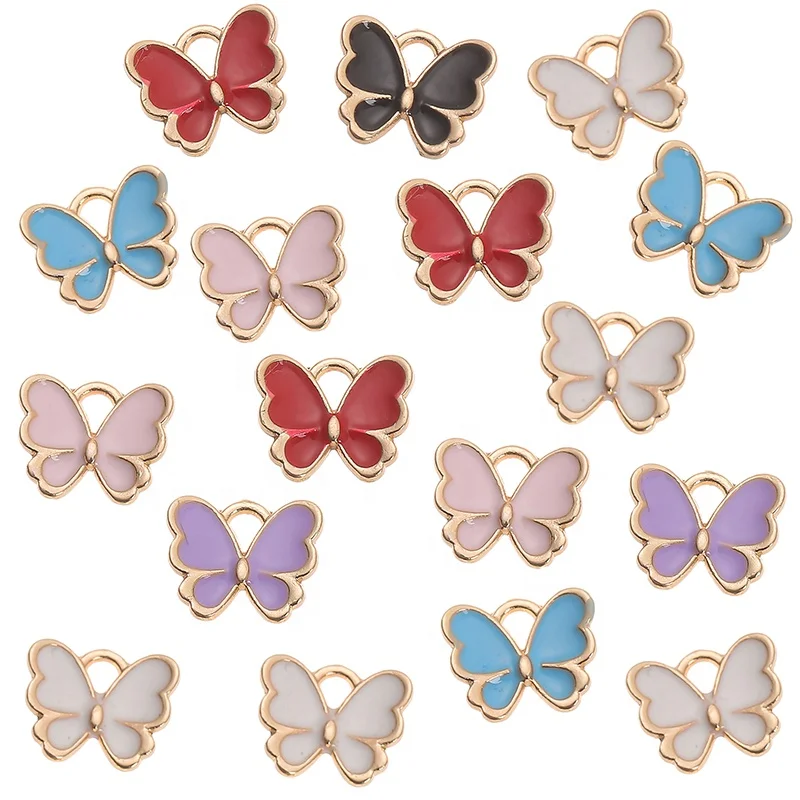 Best selling DIY fashion cute butterfly Enamel Charms Earring Bracelets pendant For Necklaces Jewelry Accessories charms, Picture show
Best selling DIY fashion cute butterfly Enamel Charms Earring Bracelets pendant For Necklaces Jewelry Accessories charms, Picture show