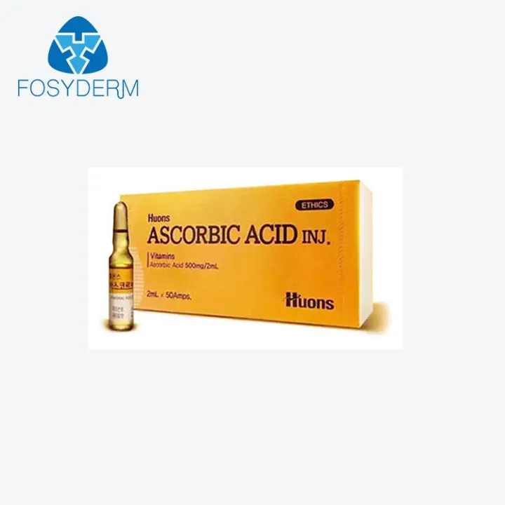 Huons Vitamin C Inject With Mesotherapy Solution To Make Skin Smooth And Elastic 2Ml 50 Vials
Huons Vitamin C Inject With Mesotherapy Solution To Make Skin Smooth And Elastic 2Ml 50 Vials