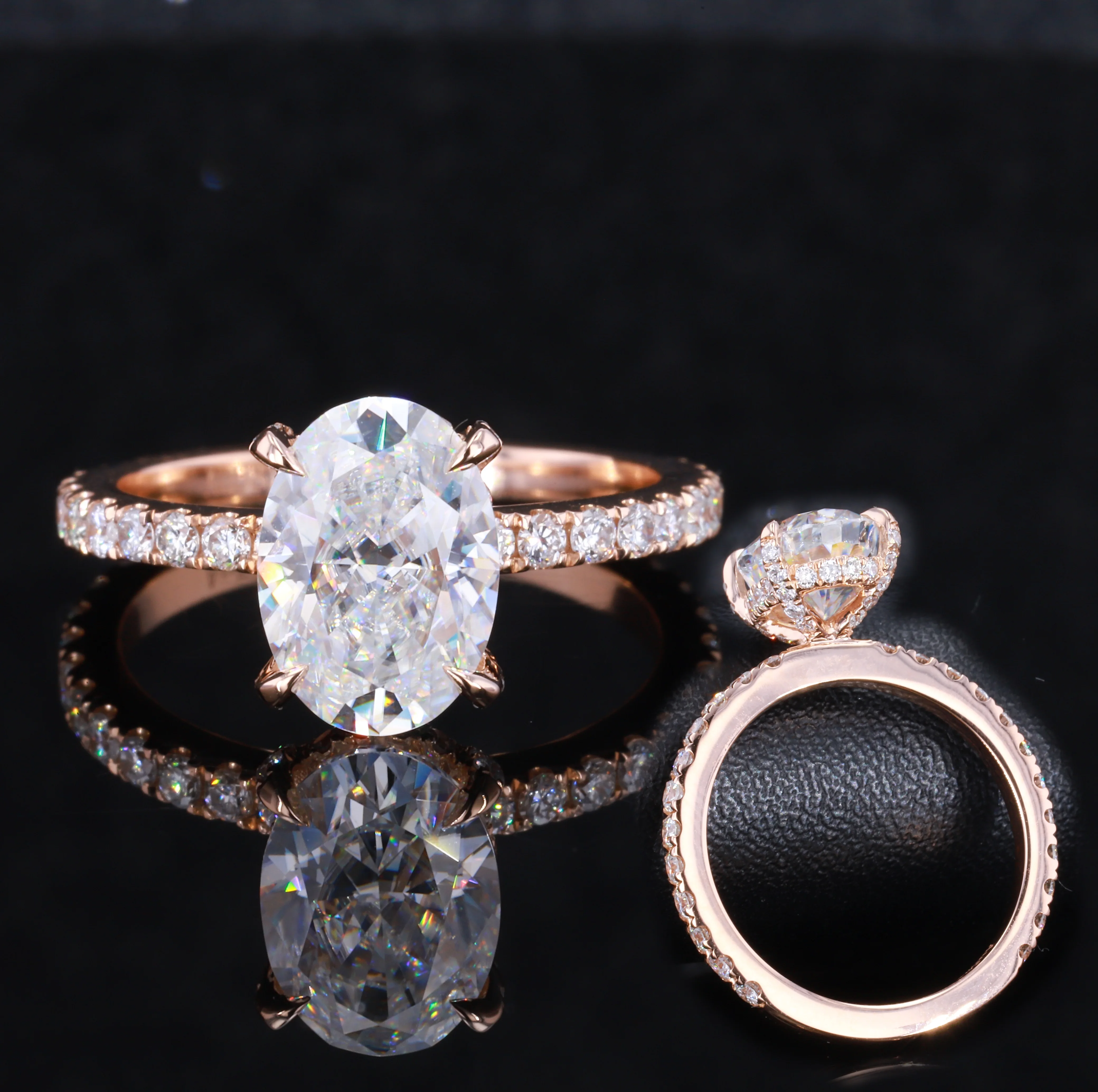 Starsgem lab grown diamond ring 18k gold ring 2ct oval crushed Ice cut loose moissanite ring 14K solid gold ring jewelry Ring
Starsgem lab grown diamond ring 18k gold ring 2ct oval crushed Ice cut loose moissanite ring 14K solid gold ring jewelry Ring