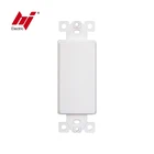 Wall Plate 1 Gang Decorator Wall Plate Blank Rocker Outlet Adapter Insert