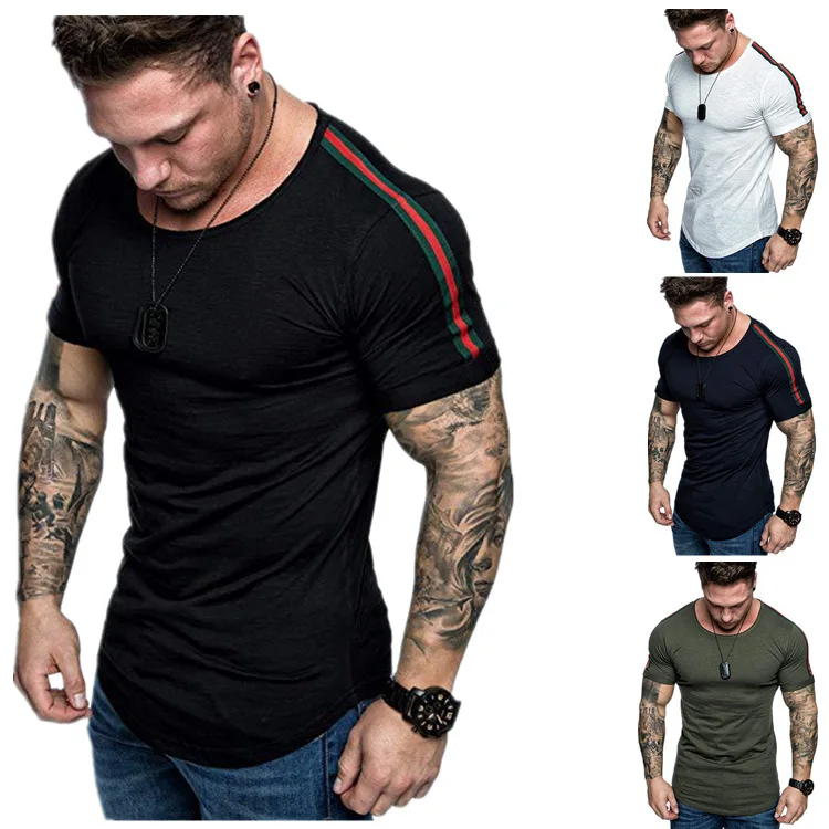 Huayida Factory selling custom men's tight T - shirt wholesale stitching short - sleeve T - shirt, Customized color
Huayida Factory selling custom men's tight T - shirt wholesale stitching short - sleeve T - shirt, Customized color