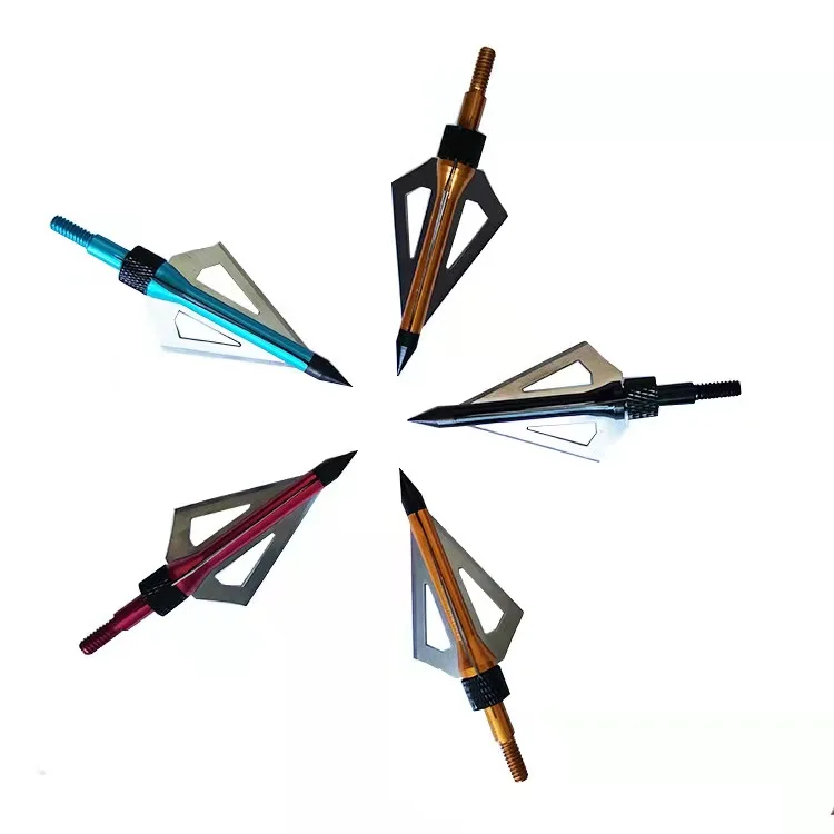 Manufacturers china wholesale price arrow accessory 6.2 mm steel Hunting arrow point, Red green blue orange
Manufacturers china wholesale price arrow accessory 6.2 mm steel Hunting arrow point, Red green blue orange