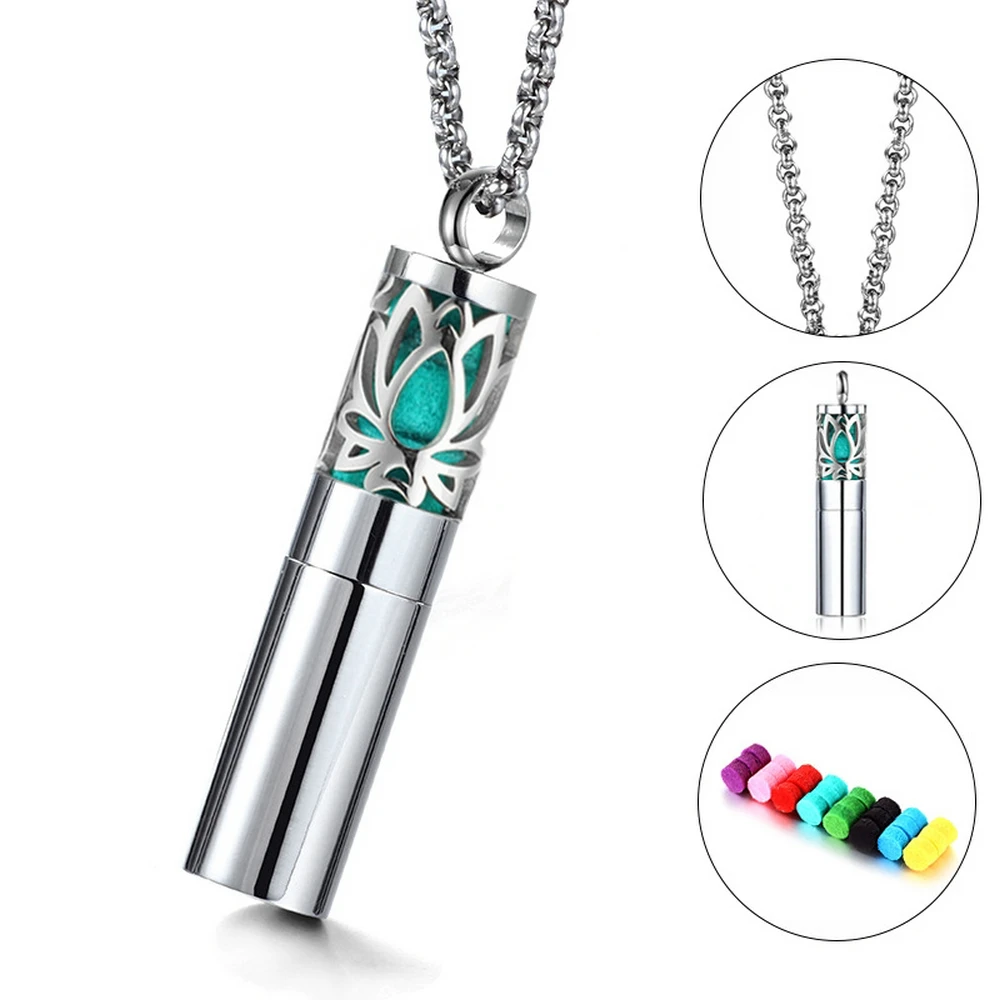 Personalised Design Embossed Essential Oil Necklace Perfume Bottle locket Can Open Aroma Pendant
Personalised Design Embossed Essential Oil Necklace Perfume Bottle locket Can Open Aroma Pendant