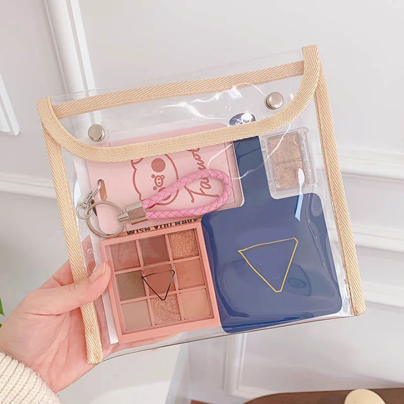 Simple Transparent Waterproof Girls Travel Cosmetic Bag Makeup Case Handbag Organizer Storage Pouch Toiletry Wash Bag
Simple Transparent Waterproof Girls Travel Cosmetic Bag Makeup Case Handbag Organizer Storage Pouch Toiletry Wash Bag