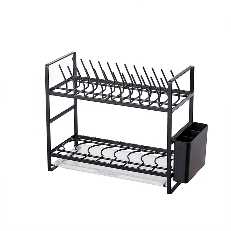 OEM&ODM Metal 2 tier Stainless Steel Metal Kitchen Storage Organizer Shelf Over The Sink Dish Drainer Drying Rack, White / black
OEM&ODM Metal 2 tier Stainless Steel Metal Kitchen Storage Organizer Shelf Over The Sink Dish Drainer Drying Rack, White / black