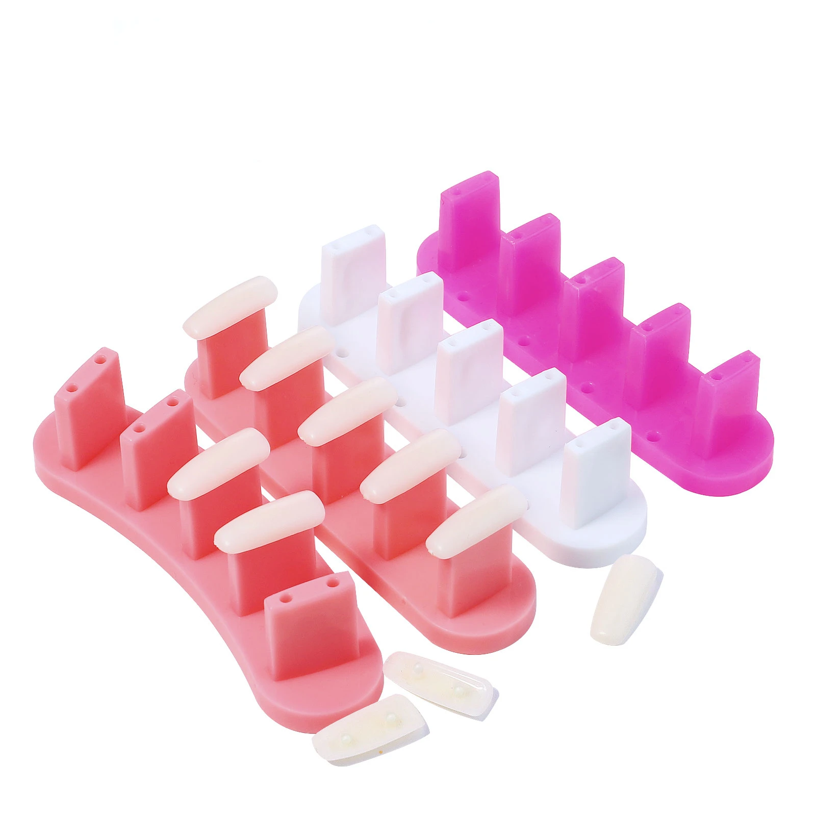 Nail Practice Display Detachable Base with 10 Snap-on Nail Tips Set Acrylic Nail Holder Practice Display Manicure Tool 
Nail Practice Display Detachable Base with 10 Snap-on Nail Tips Set Acrylic Nail Holder Practice Display Manicure Tool
