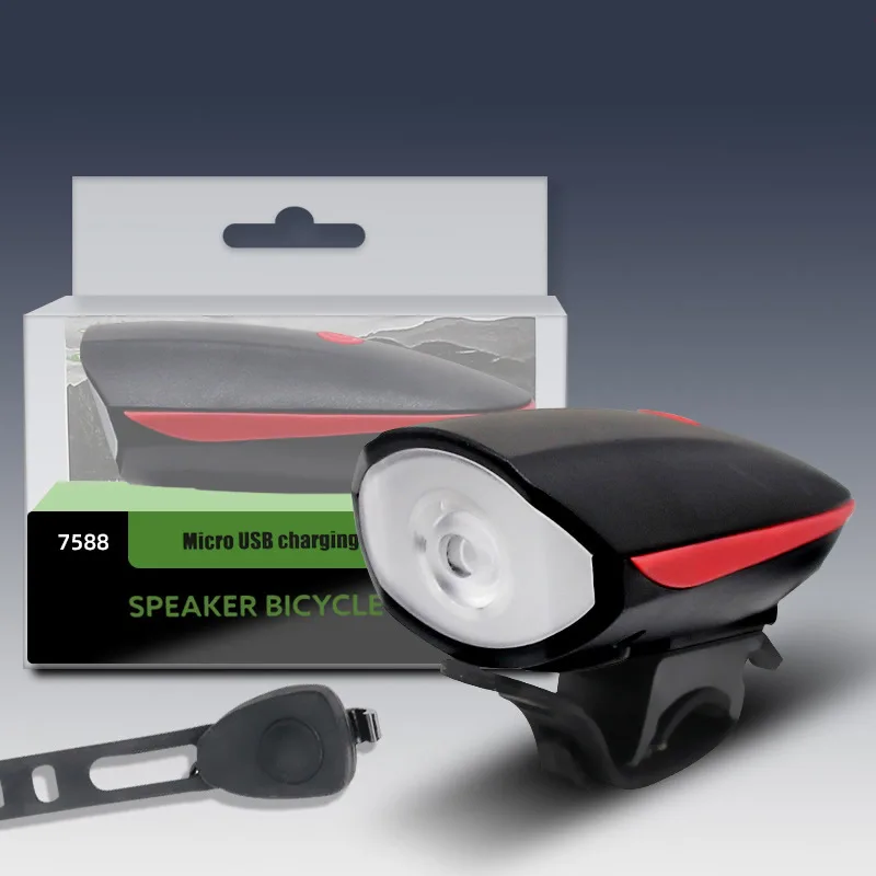 LED USB Bicycle Mountain Bike Rechargeable Waterproof Light Headlight Front Lights Set with bell horn
LED USB Bicycle Mountain Bike Rechargeable Waterproof Light Headlight Front Lights Set with bell horn