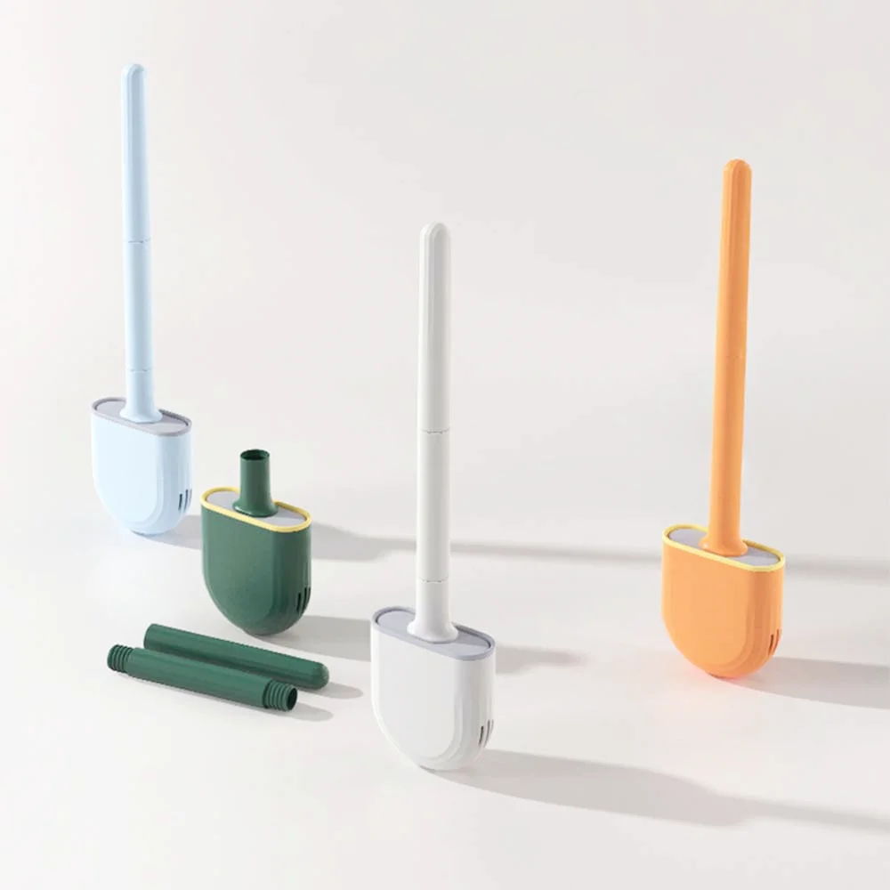 Silicone Toilet Brush Head Wall Mounted Flexible Storage Tool Toilet Bathroom Brush Holder Set
Silicone Toilet Brush Head Wall Mounted Flexible Storage Tool Toilet Bathroom Brush Holder Set