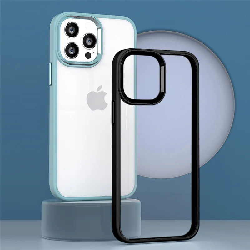 Case For IPhone13 12 11 ProMax Skin-friendly Frame Transparent Acrylic High-quality Phone Case Metal Button ShockproofProtection, Multi colors
Case For IPhone13 12 11 ProMax Skin-friendly Frame Transparent Acrylic High-quality Phone Case Metal Button ShockproofProtection, Multi colors