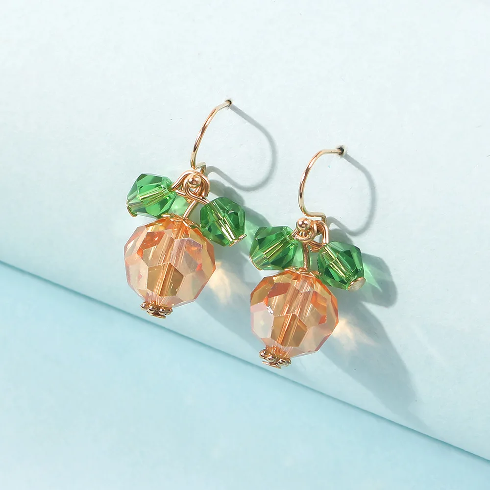 Suitable For Halloween Kids Stud Earrings Handmade Pumpkin Beads Rhinestone Studs Earrings
Suitable For Halloween Kids Stud Earrings Handmade Pumpkin Beads Rhinestone Studs Earrings