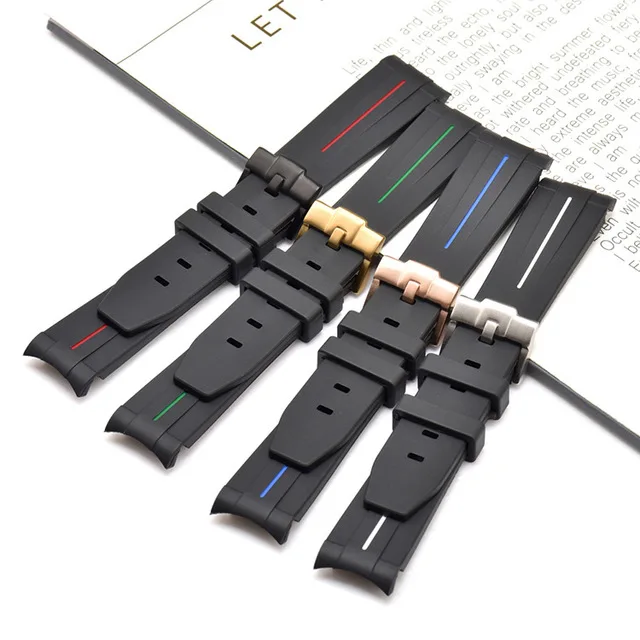 Factory wholesale Waterproof Deepsea Rubber-B Watch Strap GM 20mm Silicone Rubber Watch Strap Band For GMT - Expl
Factory wholesale Waterproof Deepsea Rubber-B Watch Strap GM 20mm Silicone Rubber Watch Strap Band For GMT - Expl