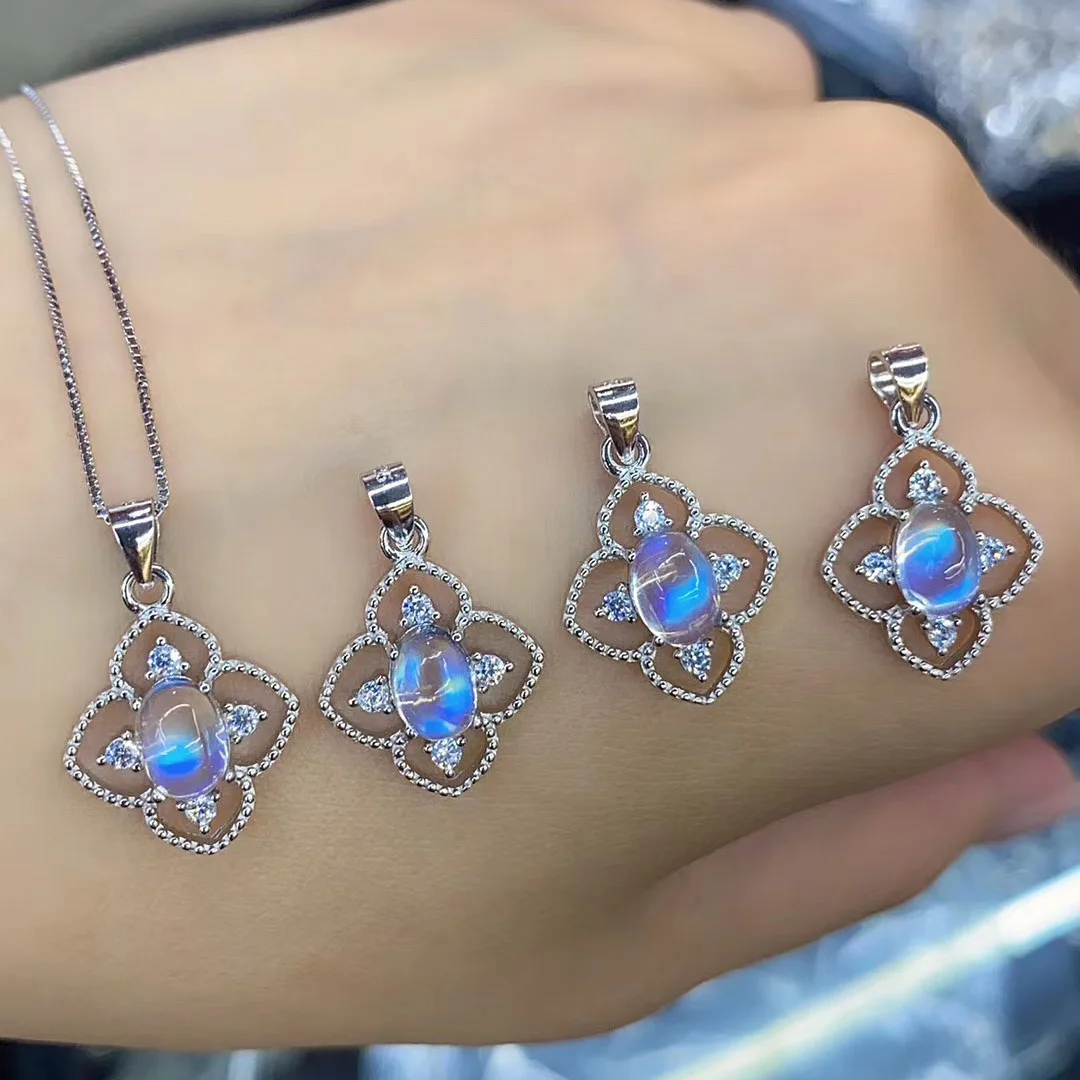 Popular Womens Jewelry 925 Sterling Silver Moonstone Flower Charm Pendant For Party Jewelry/silver moonstone necklace
Popular Womens Jewelry 925 Sterling Silver Moonstone Flower Charm Pendant For Party Jewelry/silver moonstone necklace