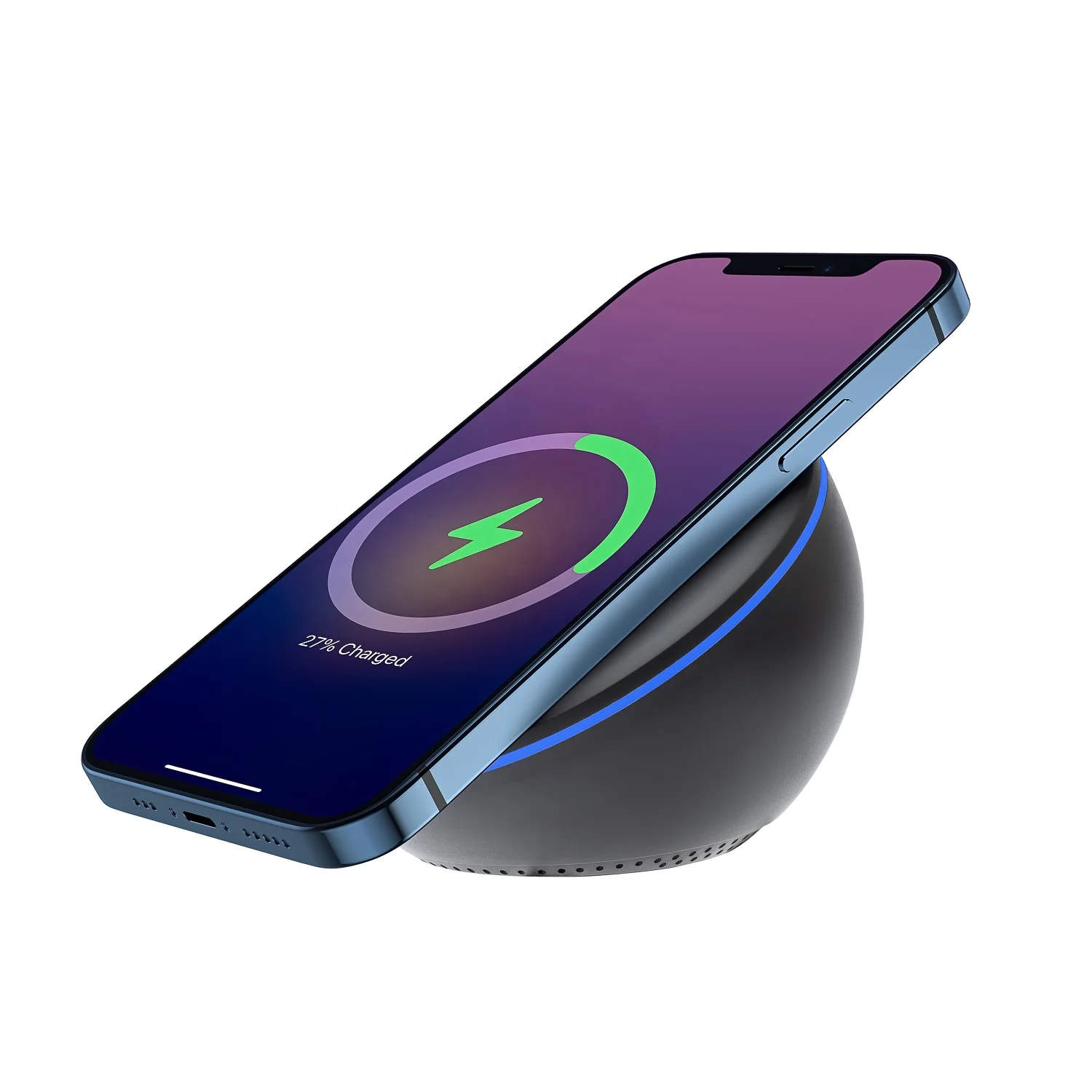 Q8 For iphone 12 Magnetic Wireless Charger 7.5W QI Charger Magsafe Charger Stand Patent Mould
Q8 For iphone 12 Magnetic Wireless Charger 7.5W QI Charger Magsafe Charger Stand Patent Mould