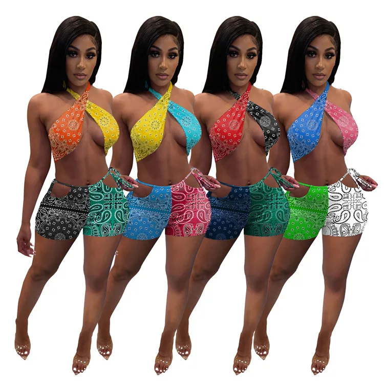 L 2021 Sexy Womens 2 Piece Short Set Halter Crop Topand Short Set Patchwork Bandana Flora Printed Short Sets Women Clothing, As picture
L 2021 Sexy Womens 2 Piece Short Set Halter Crop Topand Short Set Patchwork Bandana Flora Printed Short Sets Women Clothing, As picture
