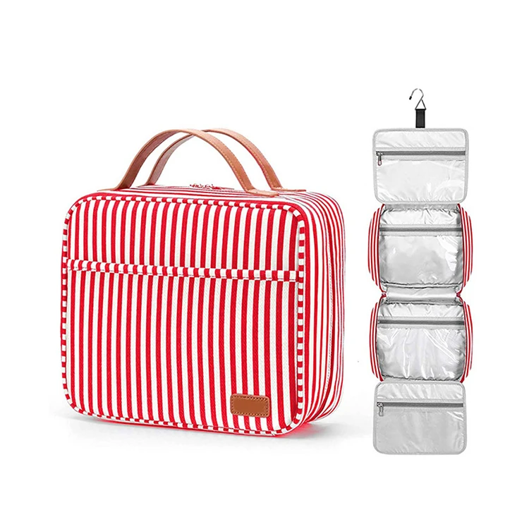 Large Capacity Stripe Hook Hanging Makeup Storage Washing Toiletry Bag Travel Cosmetic Bags
Large Capacity Stripe Hook Hanging Makeup Storage Washing Toiletry Bag Travel Cosmetic Bags