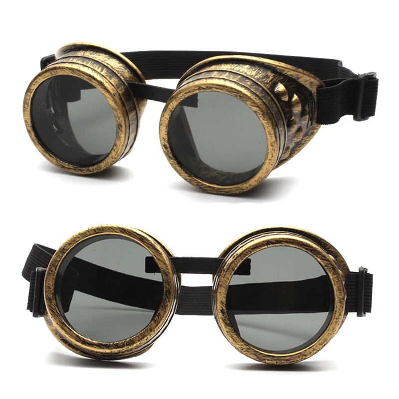 JSJM Vintage Sunglasses Retro Gothic Steampunk Goggles Glasses Men Sun Glasses Plastic Adult Cosplay Eyewear
JSJM Vintage Sunglasses Retro Gothic Steampunk Goggles Glasses Men Sun Glasses Plastic Adult Cosplay Eyewear