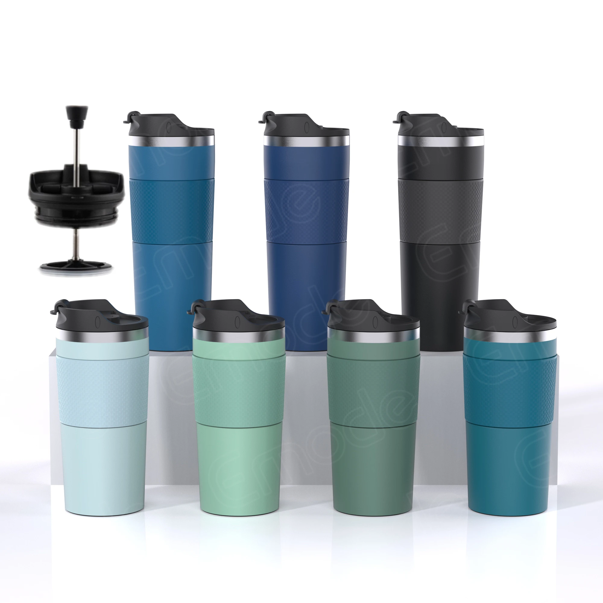 Vacuum Insulated French Press Travel Mug Car Coffee Mug Cup Portable Coffee & Tea Maker Double Wall Mini Press Plunger
Vacuum Insulated French Press Travel Mug Car Coffee Mug Cup Portable Coffee & Tea Maker Double Wall Mini Press Plunger
