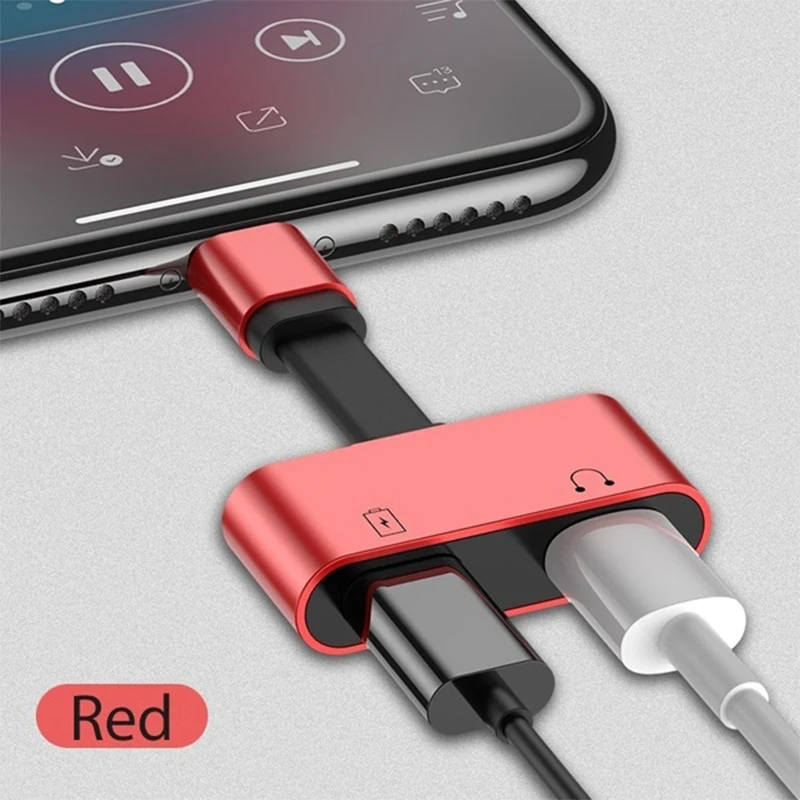 GAZ-CB21 2 in 1 for Lightnlng Adapter for lPhone7 8 adapter Headphone Aux Audio & Charge Adaptor for lPhone X
GAZ-CB21 2 in 1 for Lightnlng Adapter for lPhone7 8 adapter Headphone Aux Audio & Charge Adaptor for lPhone X