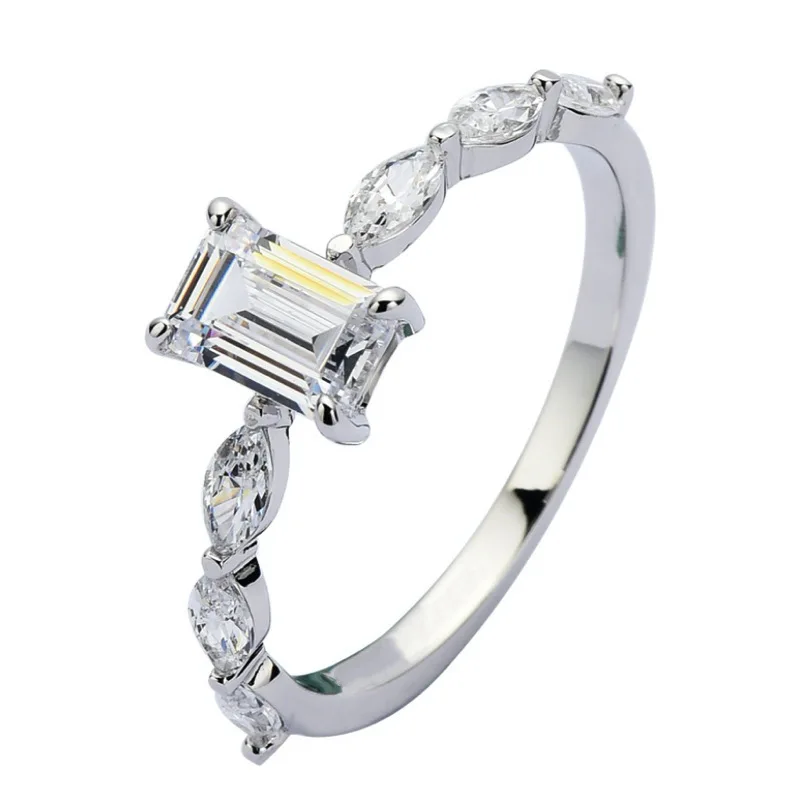 factory price Classic geometric shiny high carbon diamond 925 sterling silver wedding engagement ring Korean jewelry
factory price Classic geometric shiny high carbon diamond 925 sterling silver wedding engagement ring Korean jewelry