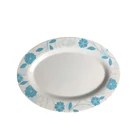 FDA testing plastic melamine oval pizza plate