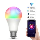 Bulbs Rgb Bulb E27 Multicolor Smart Wifi Bulbs E27 9W 10W RGB Light Wireless Bulb
