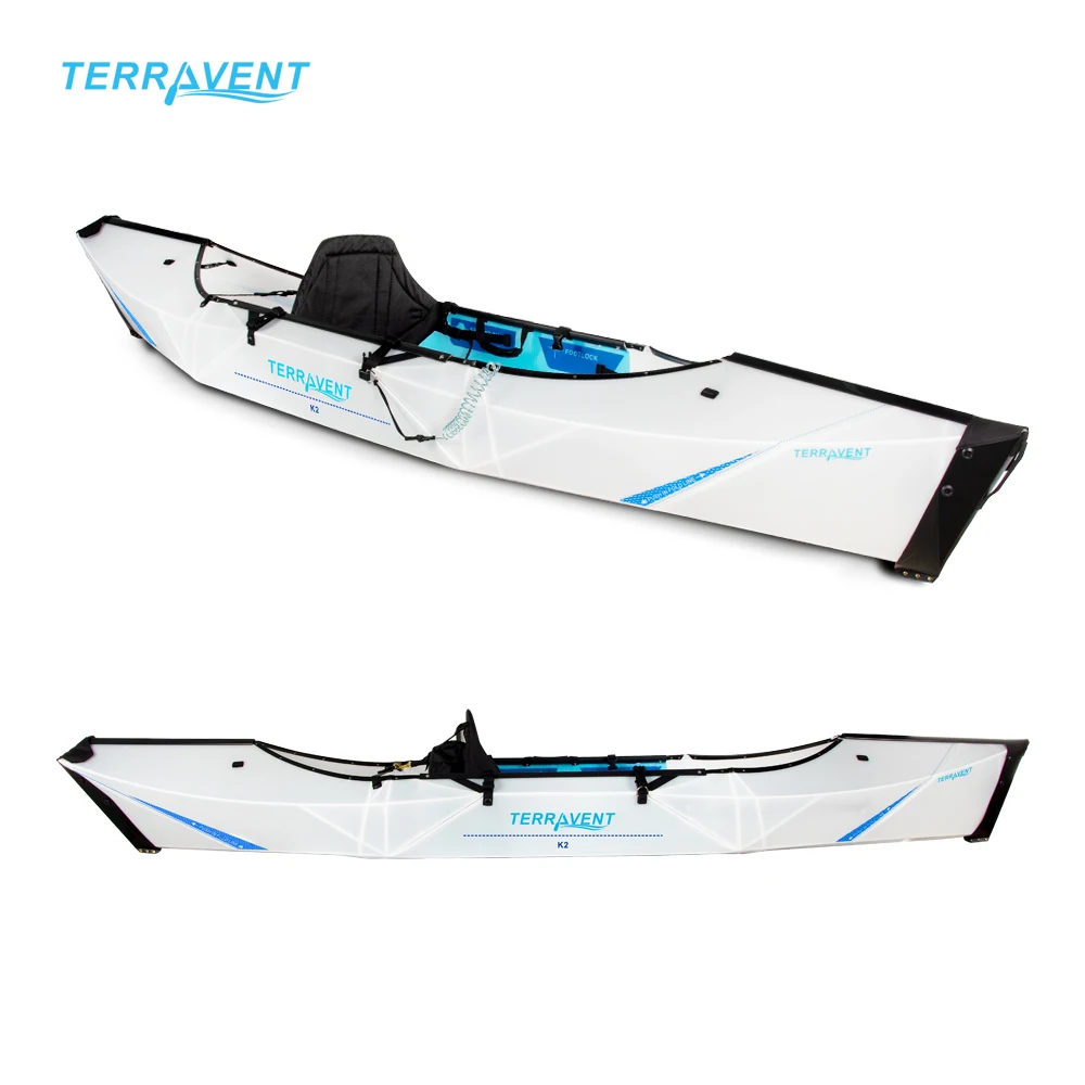 New Design Sit on top kajak de pesca drop Stitch Fishing boat Plastic Canoe Origami folding fold single seat kayaks, White
New Design Sit on top kajak de pesca drop Stitch Fishing boat Plastic Canoe Origami folding fold single seat kayaks, White