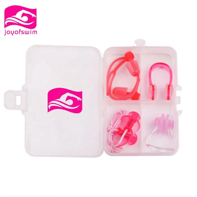 WholesaleHighQualityReusable waterproof soundproof professional protective silicone 4-piece swimming Nose clip earplugs swim jig, 6 colors for you to choose
WholesaleHighQualityReusable waterproof soundproof professional protective silicone 4-piece swimming Nose clip earplugs swim jig, 6 colors for you to choose