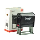 Abs Plastic Stamps Hot Sale Wanxi 18*47mm Self-inking Rubber Stamp