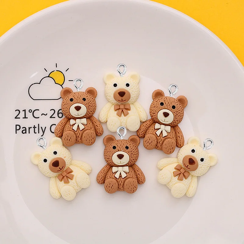 Kawaii Cute Animal Bear Charms Pendants For Jewelry Making Bracelets Necklace Earrings Making Resin Flat Back Cabochon, Beige,coffee
Kawaii Cute Animal Bear Charms Pendants For Jewelry Making Bracelets Necklace Earrings Making Resin Flat Back Cabochon, Beige,coffee