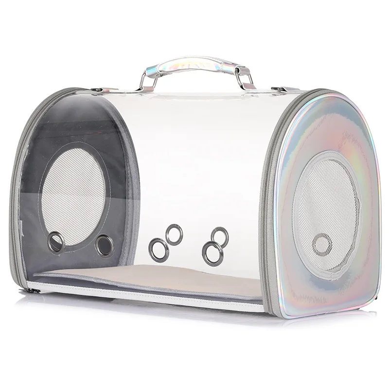 2021 Fashionable Convenient Transparent and Breathable Space Pet Cat Carrier Handbag, Customized color
2021 Fashionable Convenient Transparent and Breathable Space Pet Cat Carrier Handbag, Customized color