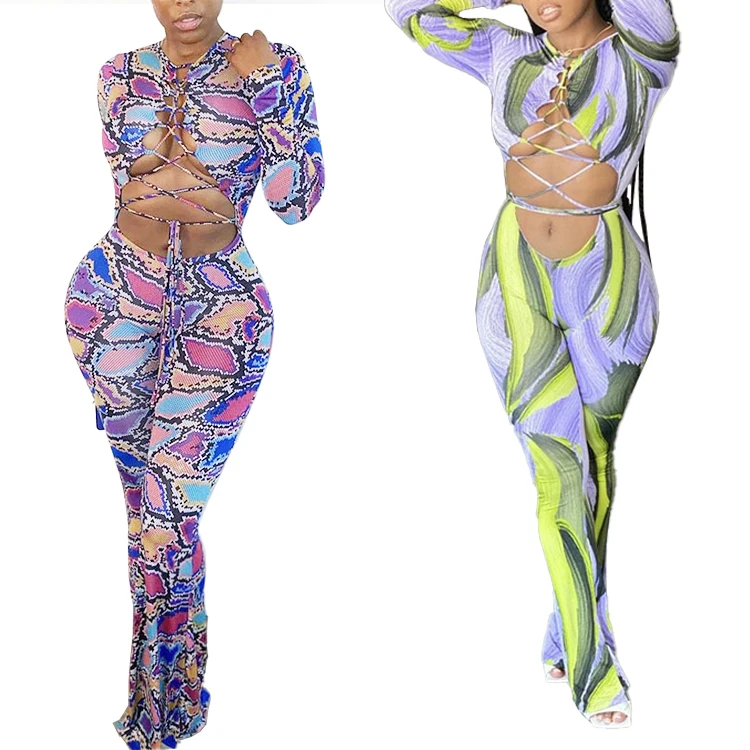 Europe And America Fall New Style Trendy Printed Long Sleeve Hollow Out Lace-Up Lift The Hip Shapewear Jumpsuit
Europe And America Fall New Style Trendy Printed Long Sleeve Hollow Out Lace-Up Lift The Hip Shapewear Jumpsuit