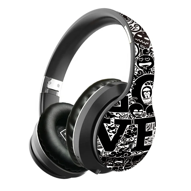 Portable Graffiti Hand-Pained Waterproof Super Heavy Bass Wireless BT V5.0 Gaming Sports Over-Ear Headphones Earphone
Portable Graffiti Hand-Pained Waterproof Super Heavy Bass Wireless BT V5.0 Gaming Sports Over-Ear Headphones Earphone