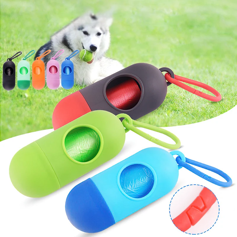 Eco-friendly Biodegradable Pet Cleaning Supplies Dog Trash Bag Bullet-Shaped Portable Storage Box Toilet Trash Bag, Multi color
Eco-friendly Biodegradable Pet Cleaning Supplies Dog Trash Bag Bullet-Shaped Portable Storage Box Toilet Trash Bag, Multi color
