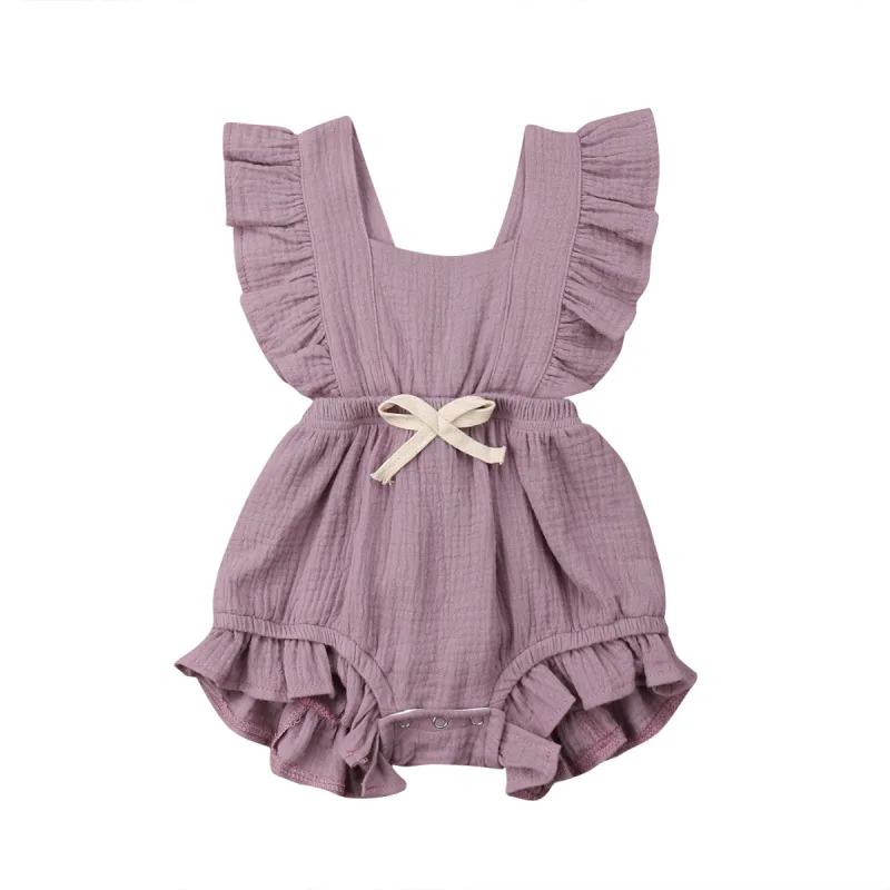 Summer multi-colored sweet soft newborn clothing ruffle rompers jumpsuit sleeveless baby girl romper
Summer multi-colored sweet soft newborn clothing ruffle rompers jumpsuit sleeveless baby girl romper