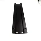 Factory customized high quality fine practical metal parts black sheet metal parts