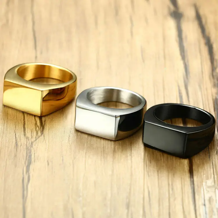 Jachon Wholesale New Design Punk Black Stainless Steel Geometric Ring For Men Custom Design Men Ring, Black/silver/gold
Jachon Wholesale New Design Punk Black Stainless Steel Geometric Ring For Men Custom Design Men Ring, Black/silver/gold