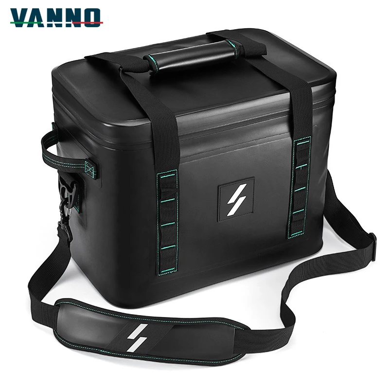 VANNO 20L Leak-Proof Insulated Soft Sided Cooler Soft Pack Cooler Bag for Hiking Camping Picnics Sea Fishing, Black grey
VANNO 20L Leak-Proof Insulated Soft Sided Cooler Soft Pack Cooler Bag for Hiking Camping Picnics Sea Fishing, Black grey