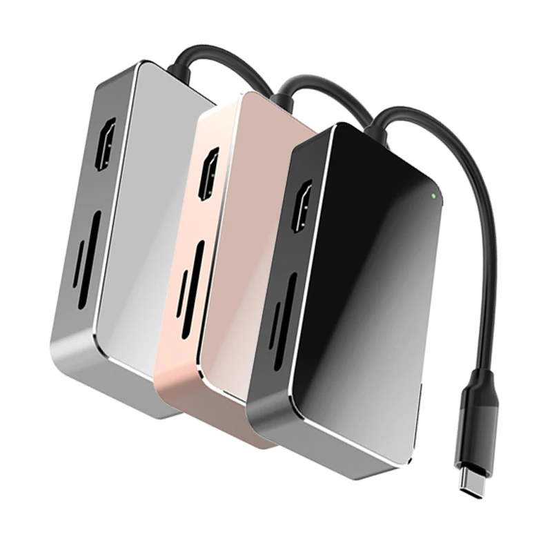 5 in 1 Charger hub with power bank 2 USB 3.0 Ports and SD/TF Card Readers, for gaming usb hub, Black silver rosegold
5 in 1 Charger hub with power bank 2 USB 3.0 Ports and SD/TF Card Readers, for gaming usb hub, Black silver rosegold