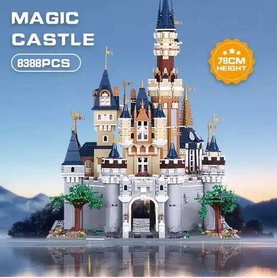 MOULD KING 13132 Movie Toys Compatible With 71040 Princess Castle Set Assembly Model Building Blocks Bricks for Kids Gife 
MOULD KING 13132 Movie Toys Compatible With 71040 Princess Castle Set Assembly Model Building Blocks Bricks for Kids Gife