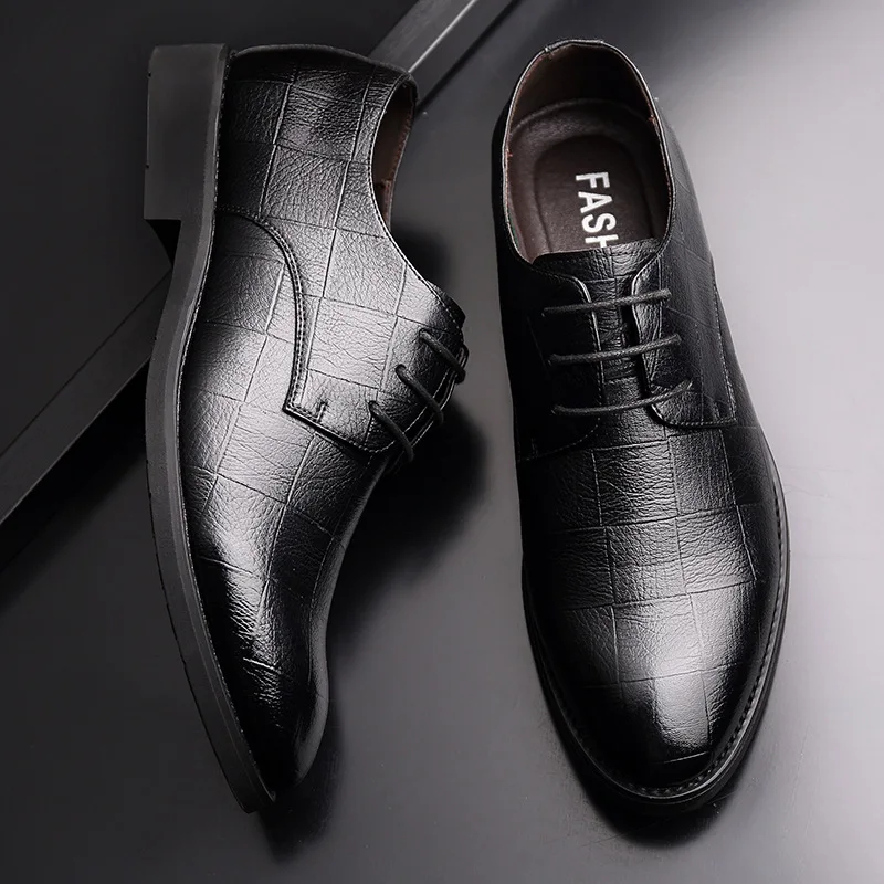 Mens Dress Shoes Soft Leather Shoes Men Big Size Formal Oxfords Genuine Men Shoes, As picture
Mens Dress Shoes Soft Leather Shoes Men Big Size Formal Oxfords Genuine Men Shoes, As picture