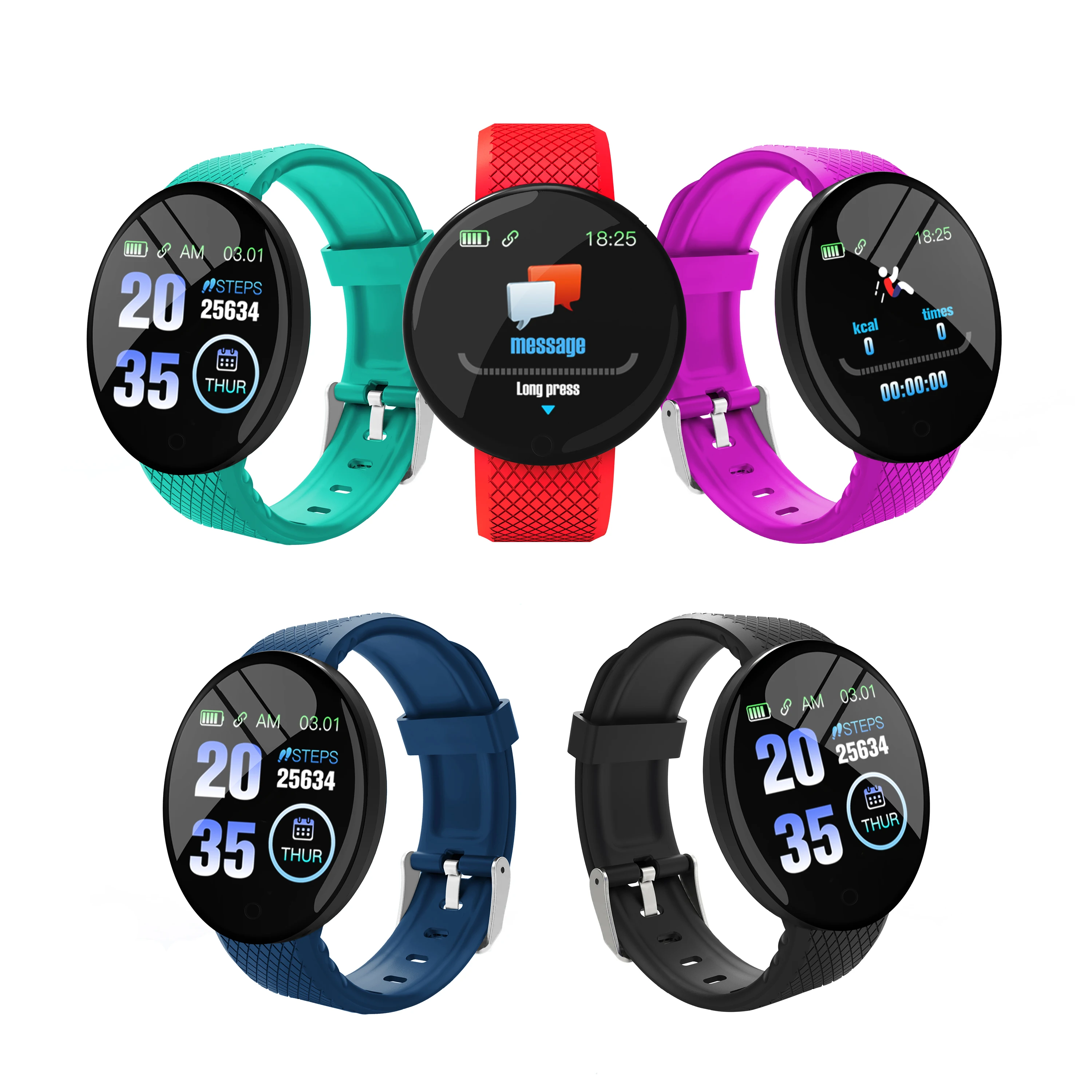 D18 Smart Watch Men Blood Pressure D18 Smartwatch Women Waterproof Sport Heart Rate Fitness Tracker Smart Clock Watches
D18 Smart Watch Men Blood Pressure D18 Smartwatch Women Waterproof Sport Heart Rate Fitness Tracker Smart Clock Watches
