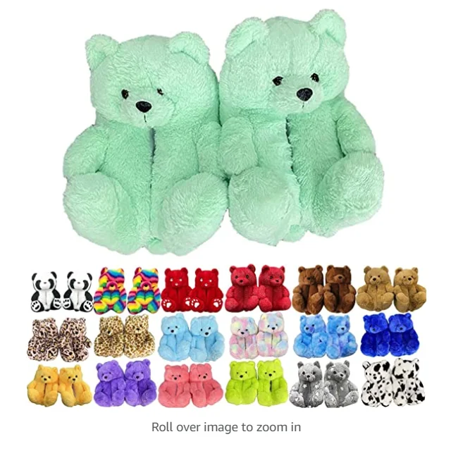 China Factoryr fashion indoor faux fur Home Slippers For Girl custom winter bear slippers kids designer fur bear slippers
China Factoryr fashion indoor faux fur Home Slippers For Girl custom winter bear slippers kids designer fur bear slippers