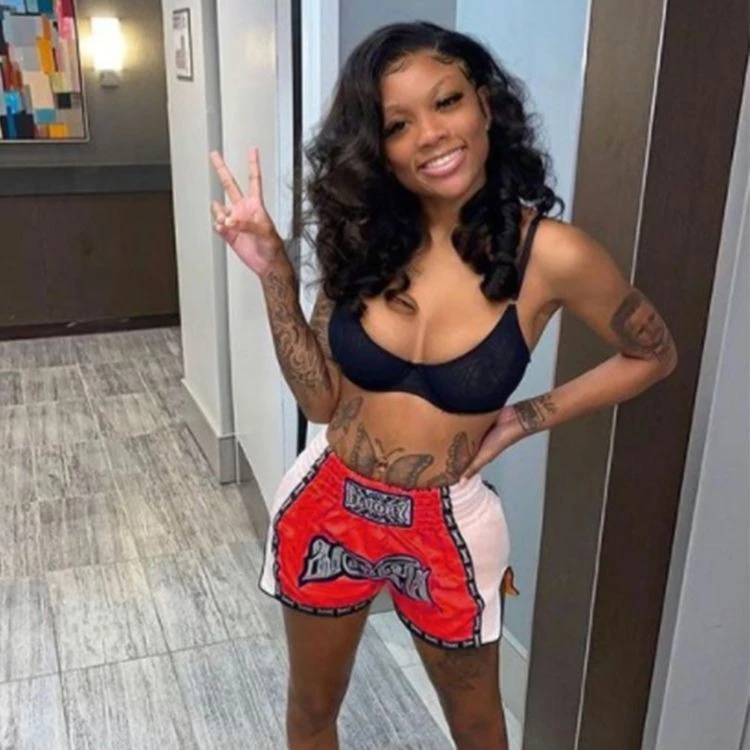 2021wholesale embroidered letter contrast color splice sports women muay thai short
2021wholesale embroidered letter contrast color splice sports women muay thai short