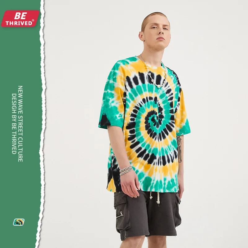 Promotion Satin Fabric Type 3 Xl Size Jersey Fabric Type Men's T-shirts tie-dye short-sleeved niche lazy high street, Green
Promotion Satin Fabric Type 3 Xl Size Jersey Fabric Type Men's T-shirts tie-dye short-sleeved niche lazy high street, Green