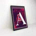 New Product Portrait Semi Abstract Canvas Painting