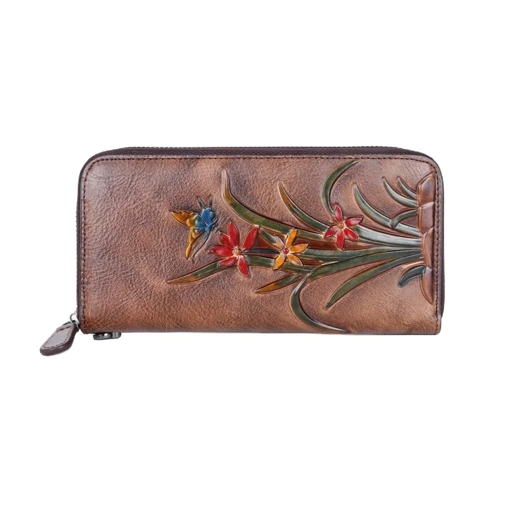 High Quality Genuine Leather Women Long Zipper Design Clutch Wallet Female Money Credit Card Holder SLY2004
High Quality Genuine Leather Women Long Zipper Design Clutch Wallet Female Money Credit Card Holder SLY2004