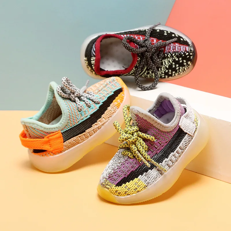 Baby Kid Shoes Knit for Spring Autumn Casual Sport Shoes Toddler Soft Sole Yeezy Shoes, Beige pink orange black white/black
Baby Kid Shoes Knit for Spring Autumn Casual Sport Shoes Toddler Soft Sole Yeezy Shoes, Beige pink orange black white/black