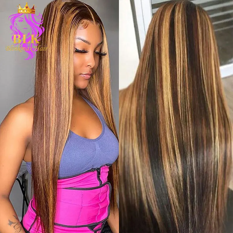 13X4 Lace Front Wig 4/27 Highlighed Human Hair HD Full Lace Wig Brazilian Silky Straight Lace Front Highlights Wig
13X4 Lace Front Wig 4/27 Highlighed Human Hair HD Full Lace Wig Brazilian Silky Straight Lace Front Highlights Wig